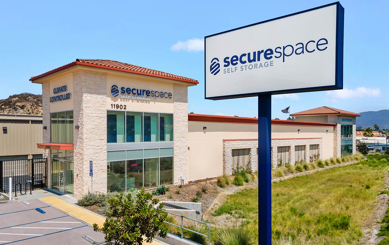 SecureSpace Self Storage in Spring Valley, CA.