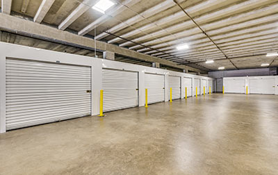 Drive up units with easy loading & unloading access.