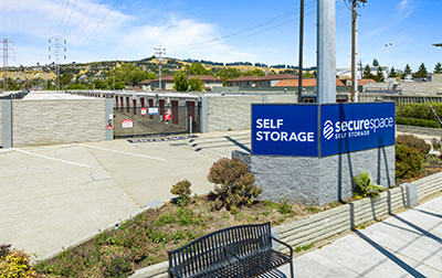 SecureSpace Self Storage in San Leandro, CA.