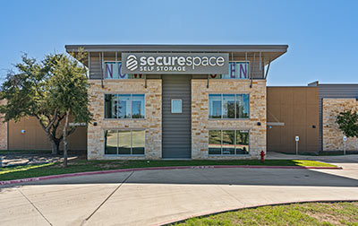 SecureSpace Self Storage in Bee Cave, TX.