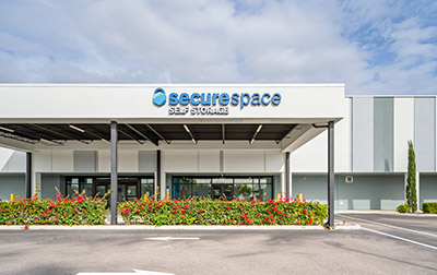 SecureSpace Climate Controlled Self Storage in Titusville, FL.